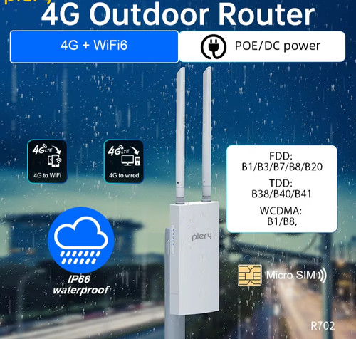 Routeur lte extérieur ip66 - lte,