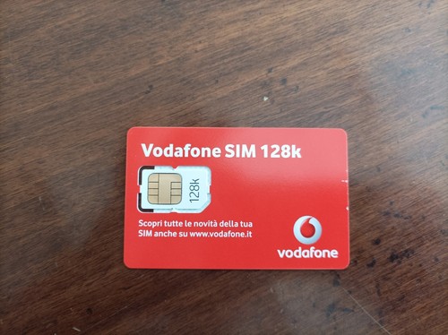 Rara scheda sim vodafone - scheda,