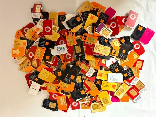 Sim card 500 - 500, usate