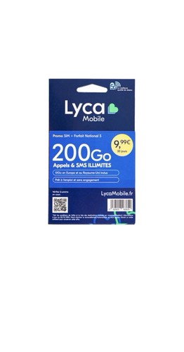 Lyca carte sim - carte,